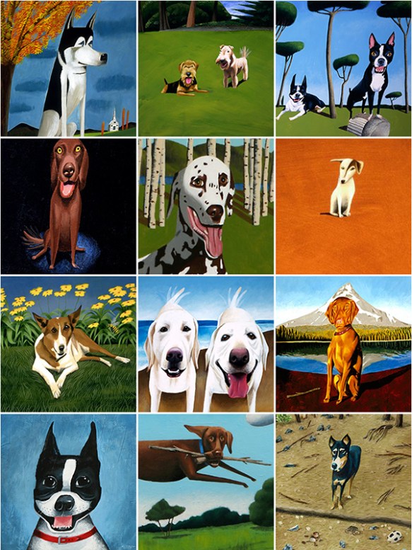 Images of work from San Francisco artist Mark Ulriksen