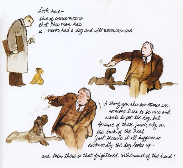 Rien Poortvliet's observation on dog and non-dog people