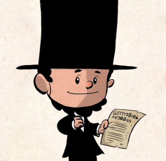 Brad Meltzer's Lincoln as a kid